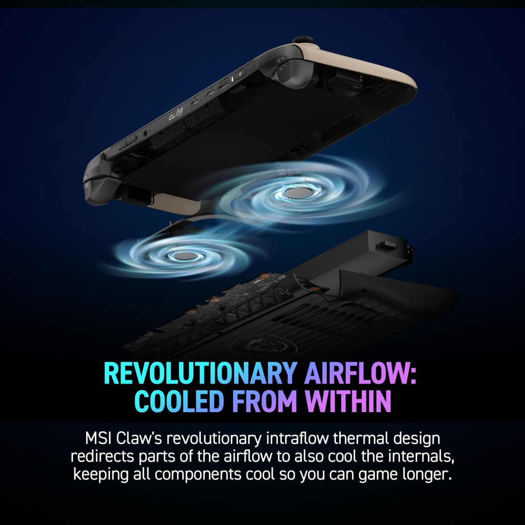 MSI Claw PC Gaming Handheld - Black - Image 7