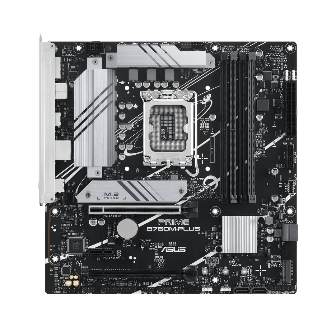ASUS PRIME B760M-PLUS Intel B760 LGA 1700 micro ATX - Image 1