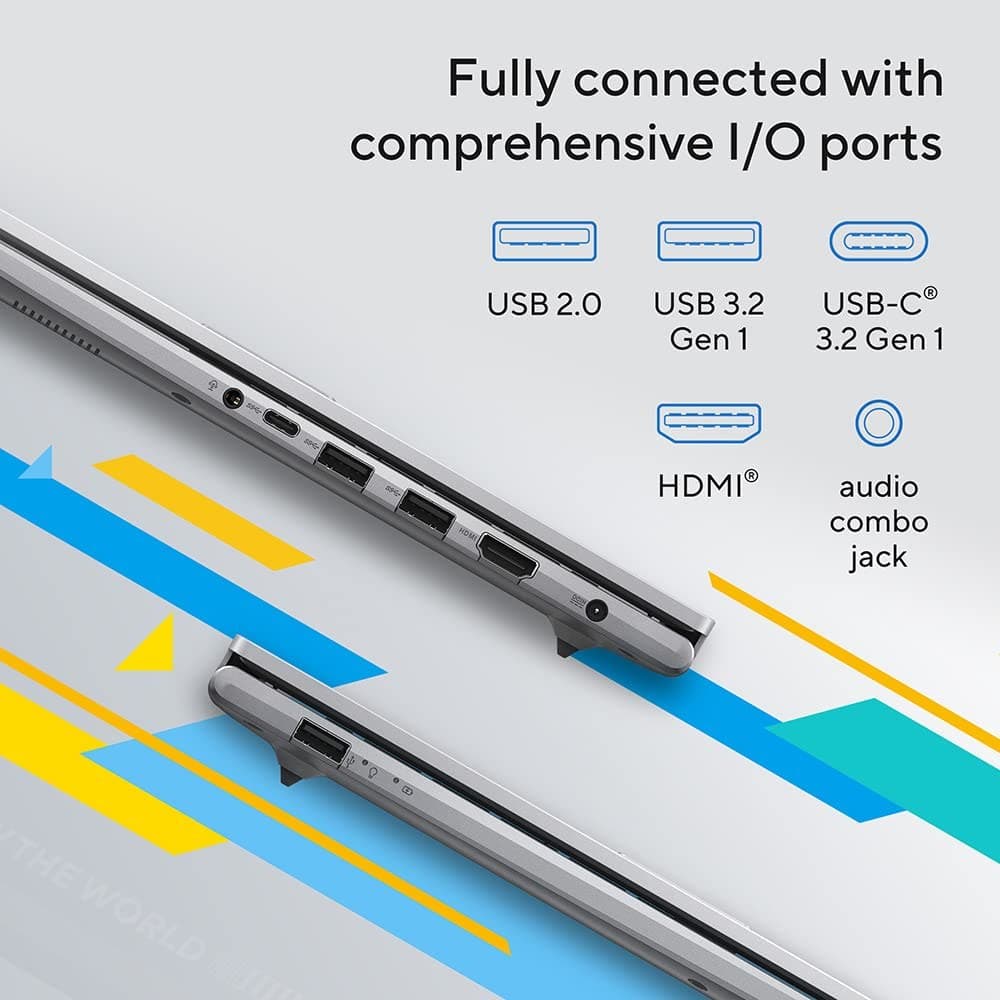 ASUS Vivobook 15 E1504FA 15.6" Full HD Laptop - Silver - Image 4