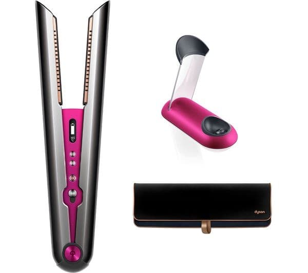 Dyson Corrale Hair Straightener Nickel & Fuchsia - Image 1