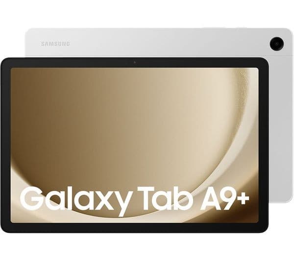 Samsung Galaxy Tab A9+ 11 Inch 64GB WiFi Tablet - Silver - Image 1