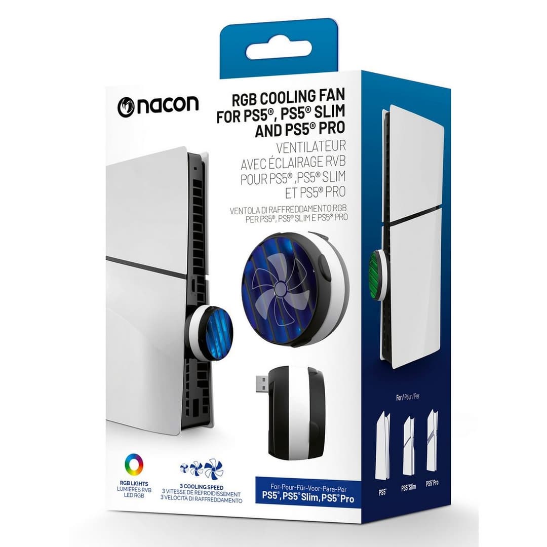Nacon RGB Cooling Fan For PS5, PS5 Slim & PS5 Pro - Image 7