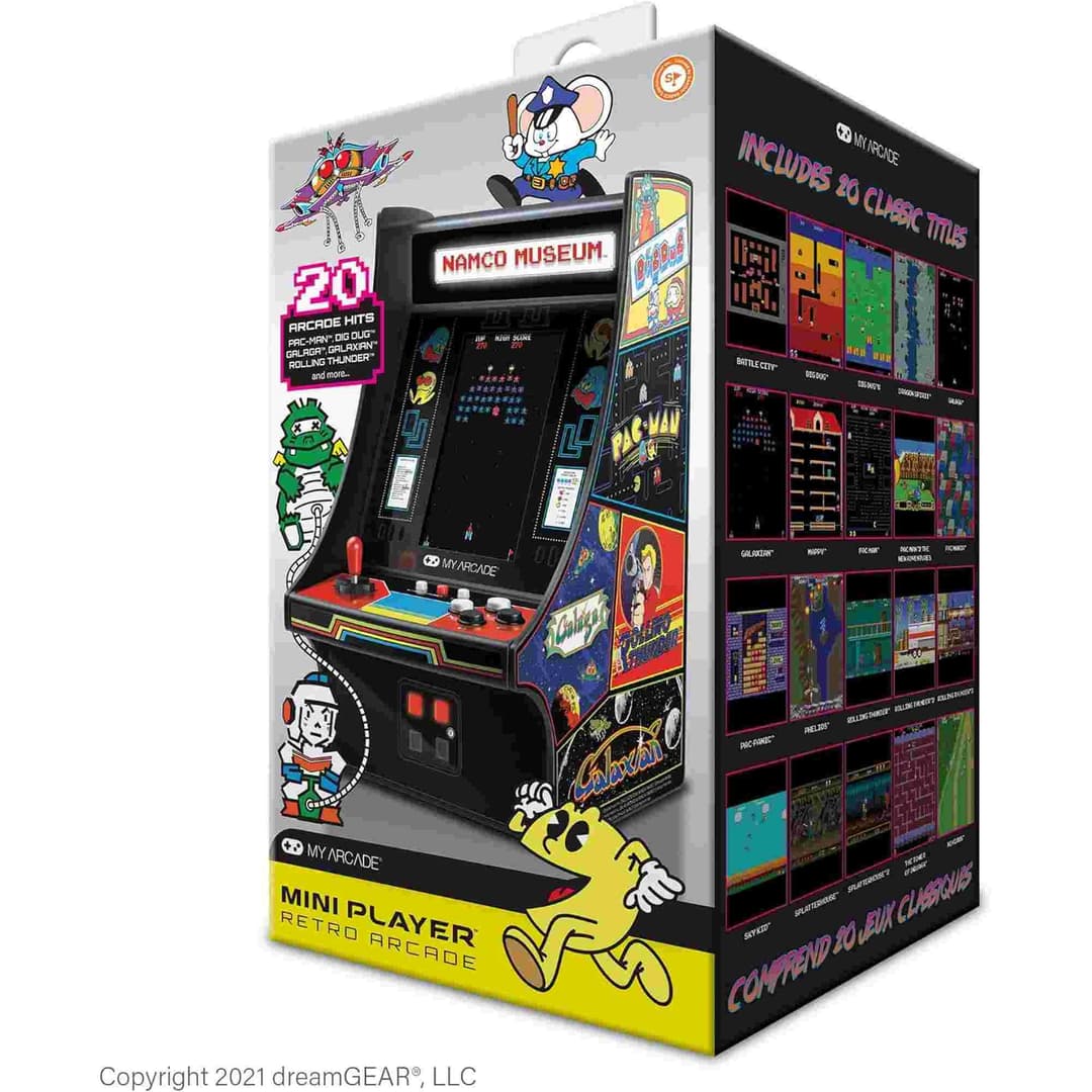 Bandai Namco Museum Hits (20 in 1) Mini Player 10 Inch - Image 4