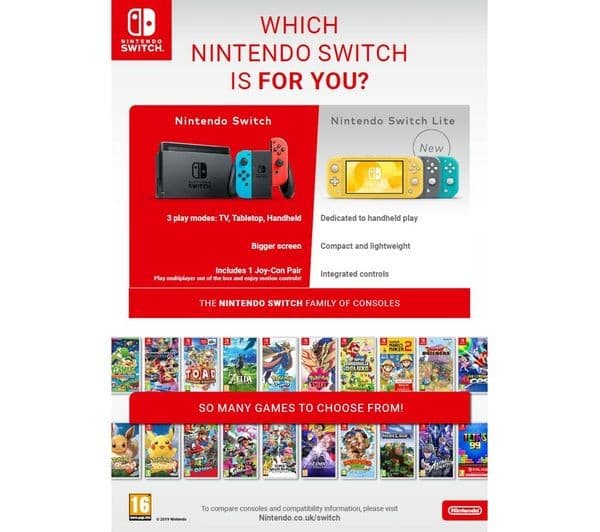 Nintendo Switch Lite Gaming Console 32GB Turquoise - Image 5