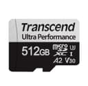512GB Transcend 340S microSD UHS-I U3 A2 Ultra Performance Memory Card w/Adapter thumbnail 1