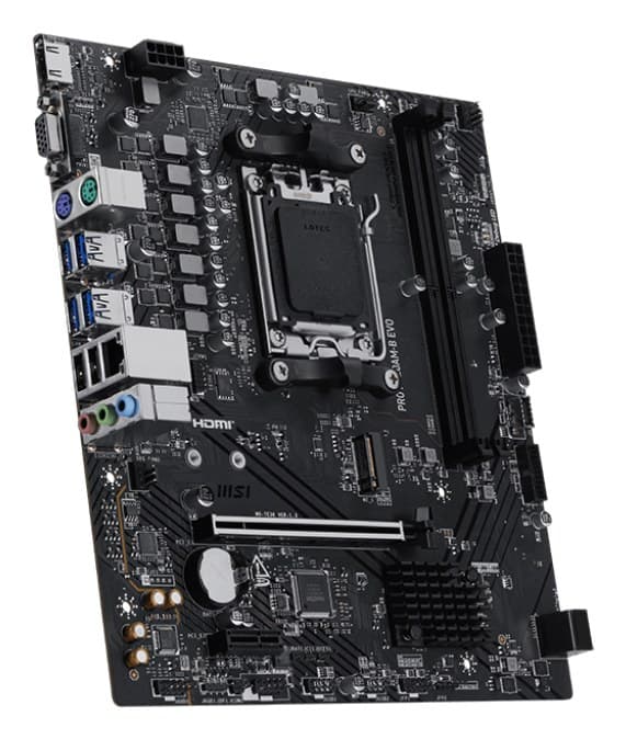 MSI PRO A620AM-B EVO motherboard AMD A620A Socket AM5 ATX - Image 2