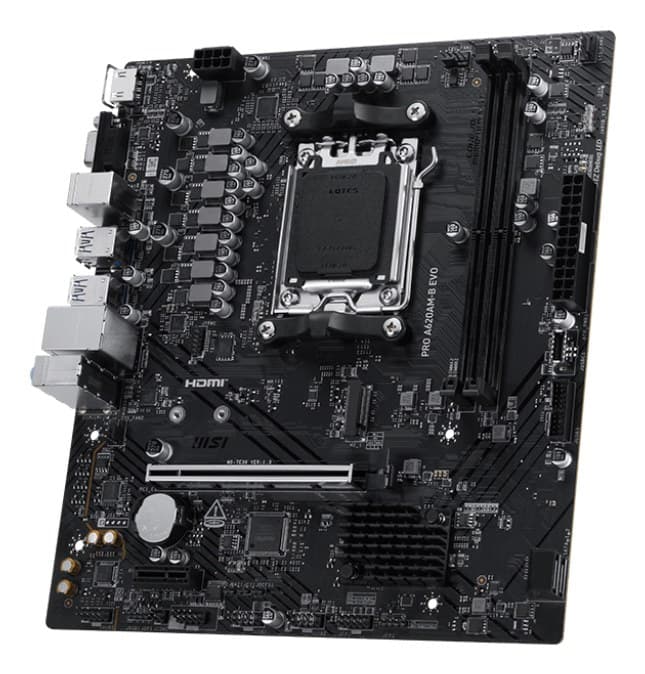 MSI PRO A620AM-B EVO motherboard AMD A620A Socket AM5 ATX - Image 3