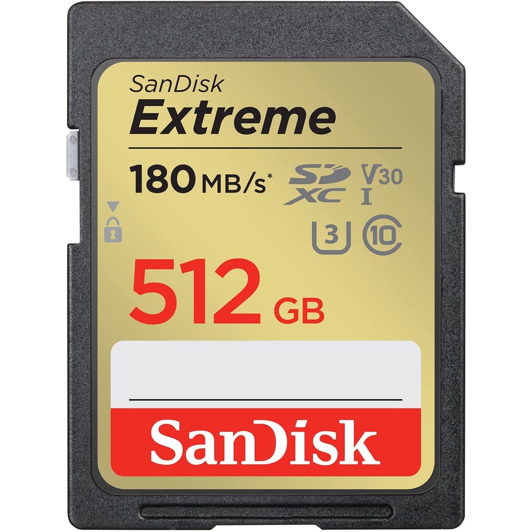 SanDisk SDSDXVV-512G-GNCIN SDXC Card - Black - Image 1