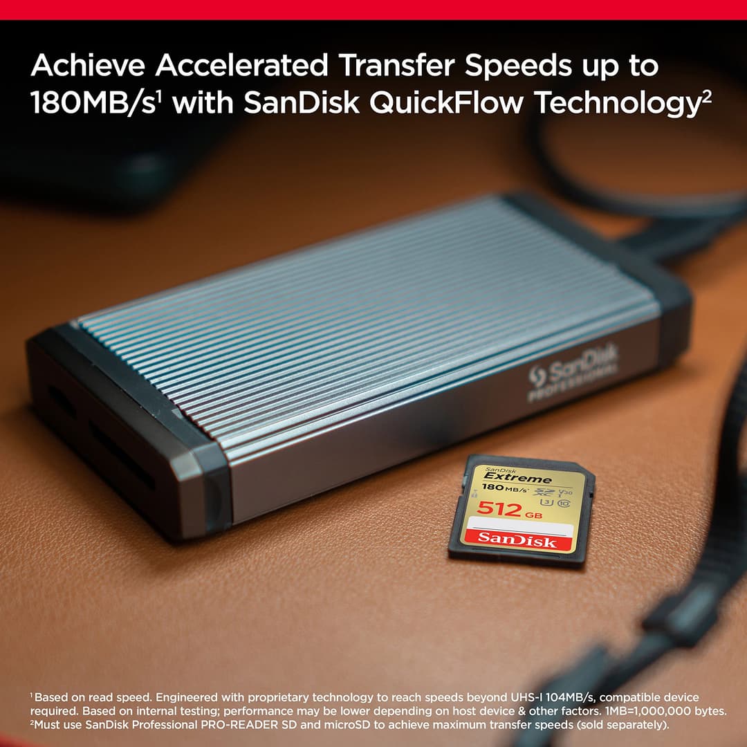 SanDisk SDSDXVV-512G-GNCIN SDXC Card - Black - Image 3