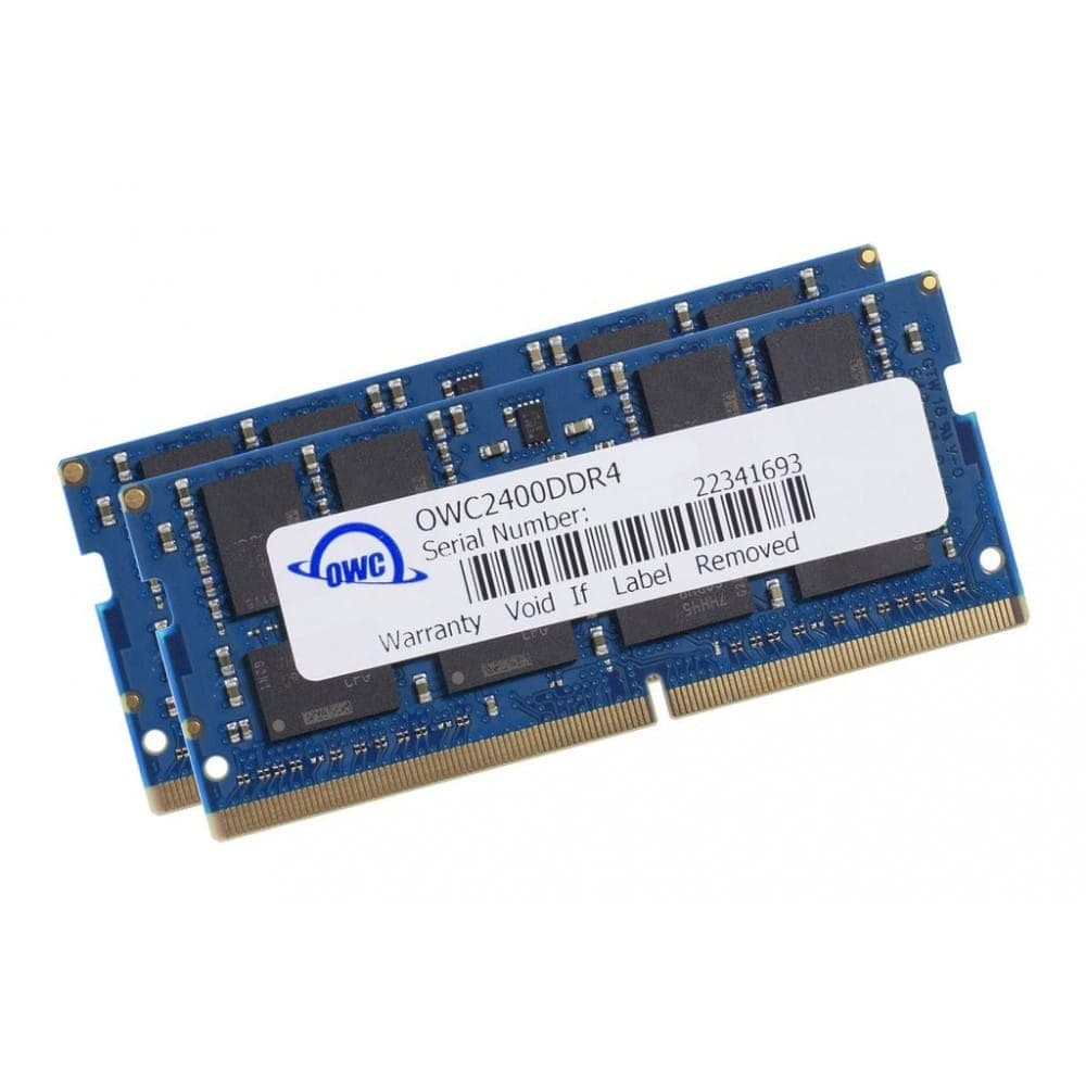 32GB OWC 2666Mhz PC4-21300 DDR4 SO-DIMM Laptop Memory Kit (2 x 16GB) - Image 1