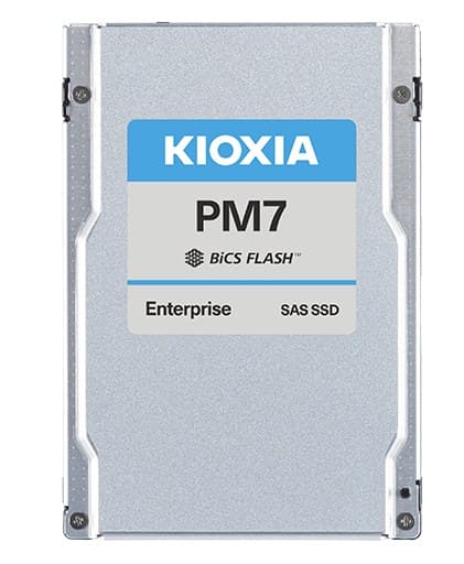 Kioxia PM7-V 6.4 TB 2.5" SAS BiCS FLASH TLC - Image 1