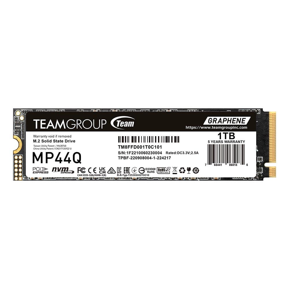 Team Group MP44Q 1 TB M.2 PCI Express 4.0 NVMe QLC 3D NAND - Image 1