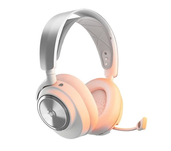 SteelSeries Arctis Nova Pro Wireless Gaming Headset White - Image 9
