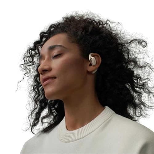 Shokz OpenFit Wireless Earbuds Beige - Image 9