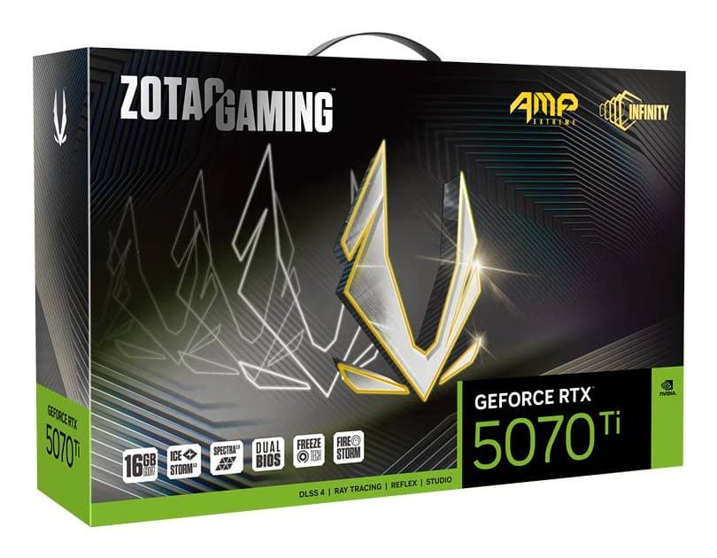 Zotac GAMING GeForce RTX 5070 Ti AMP Extreme INFINITY NVIDIA 16 GB GDDR7 - Image 7