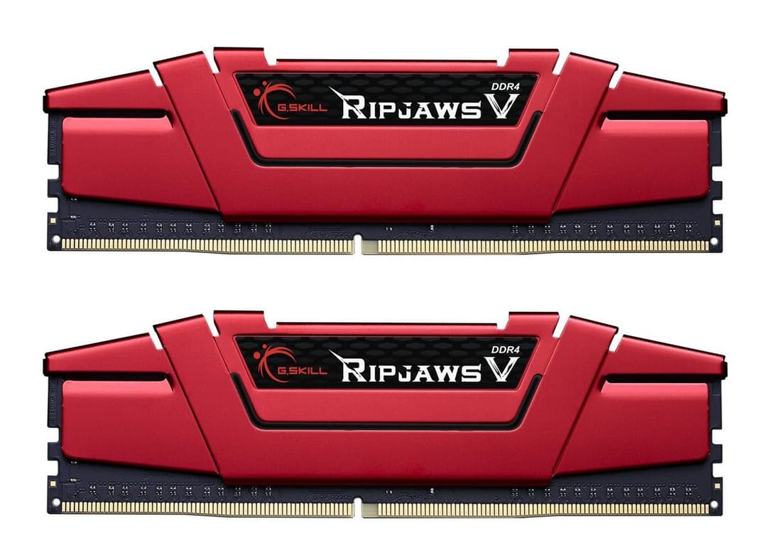 32GB G.Skill DDR4 PC4-21300 2666MHz Ripjaws V CL19 Dual Channel kit (2x16GB) 1.20V - Image 1