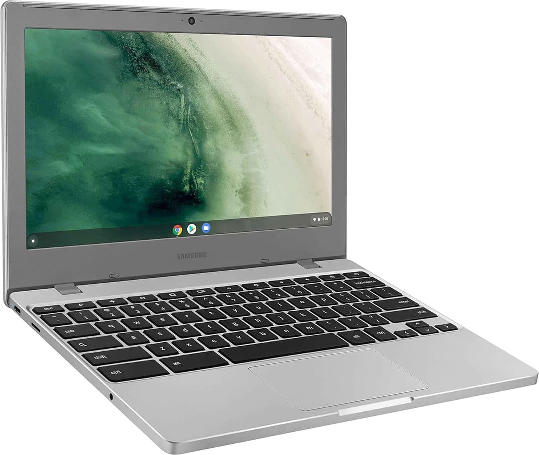 Samsung Chromebook 4 - 11.6"  Intel Celeron, N4000, 4GB RAM, 32GB eMMC - Silver - Image 6