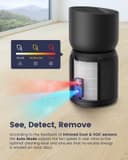TCL Breeva A3BK Smart Air Purifier - Black thumbnail 3
