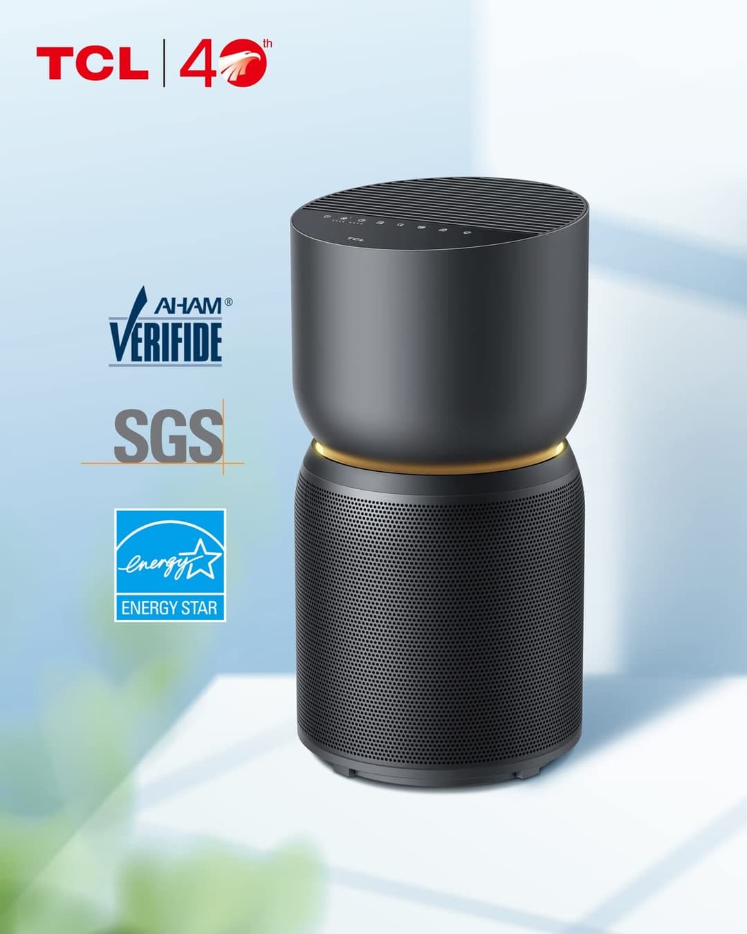 TCL Breeva A3BK Smart Air Purifier - Black - Image 7