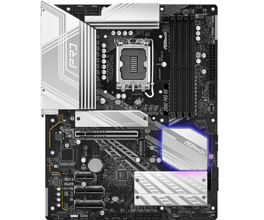 Asrock Z890 Pro RS Intel Z890 LGA 1851 (Socket V1) ATX - Image 2