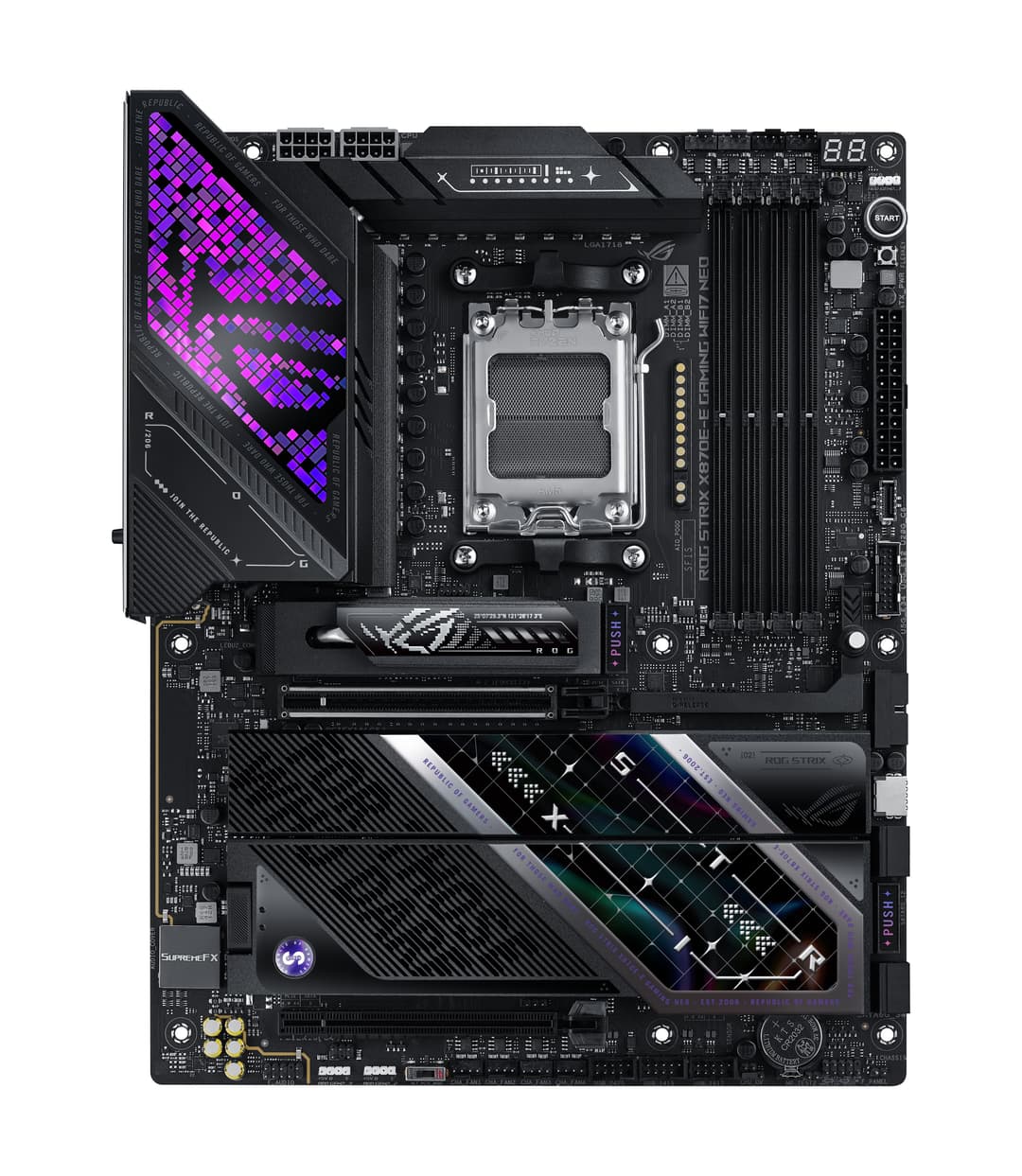 ASUS ROG STRIX X870E-E GAMING WIFI7 NEO AMD X870E Socket AM5 ATX - Image 1