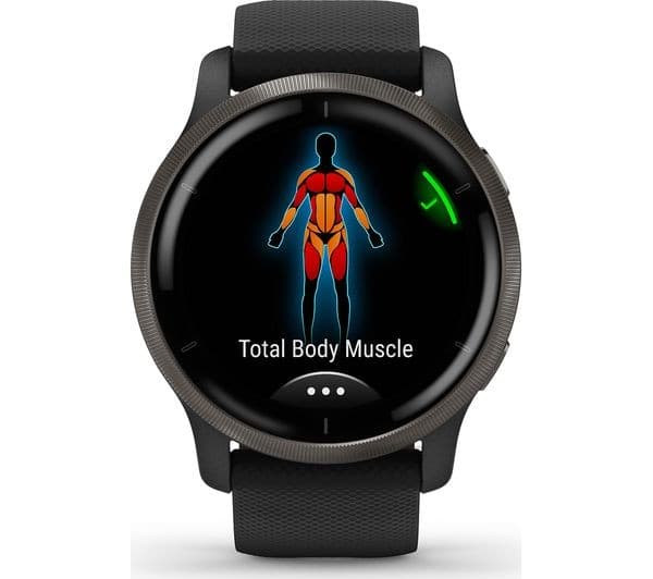 Garmin Venu 2 GPS Smart Watch - Slate / Black - Image 8