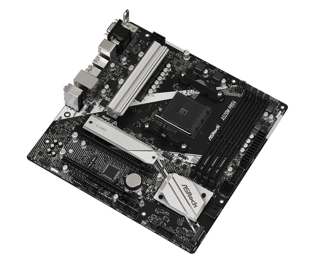 Asrock A520M Pro4 Socket AM4 micro ATX - Image 3