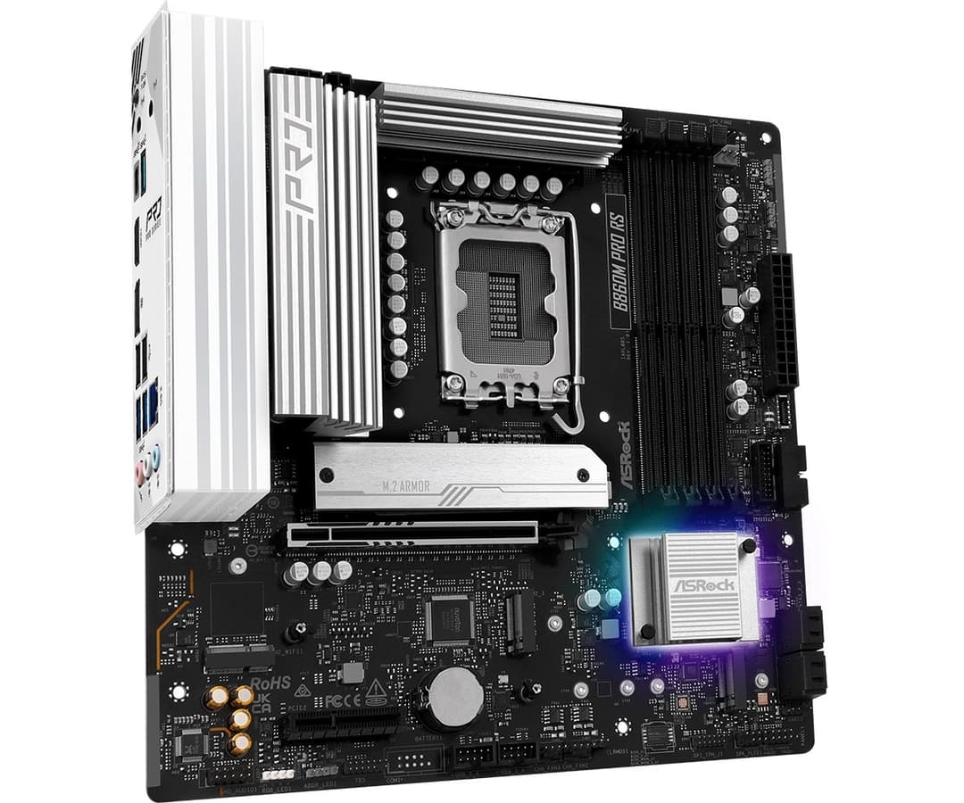 Asrock B860M Pro RS Intel B860 LGA 1851 (Socket V1) micro ATX - Image 4