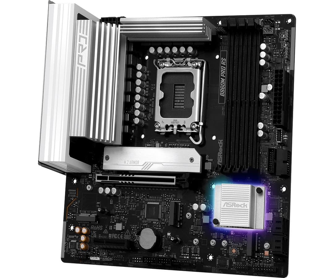 Asrock B860M Pro RS Intel B860 LGA 1851 (Socket V1) micro ATX - Image 5
