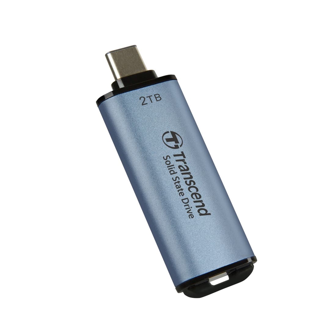 2TB Transcend ESD300 Portable SSD USB Type-C Sky Blue - Image 2