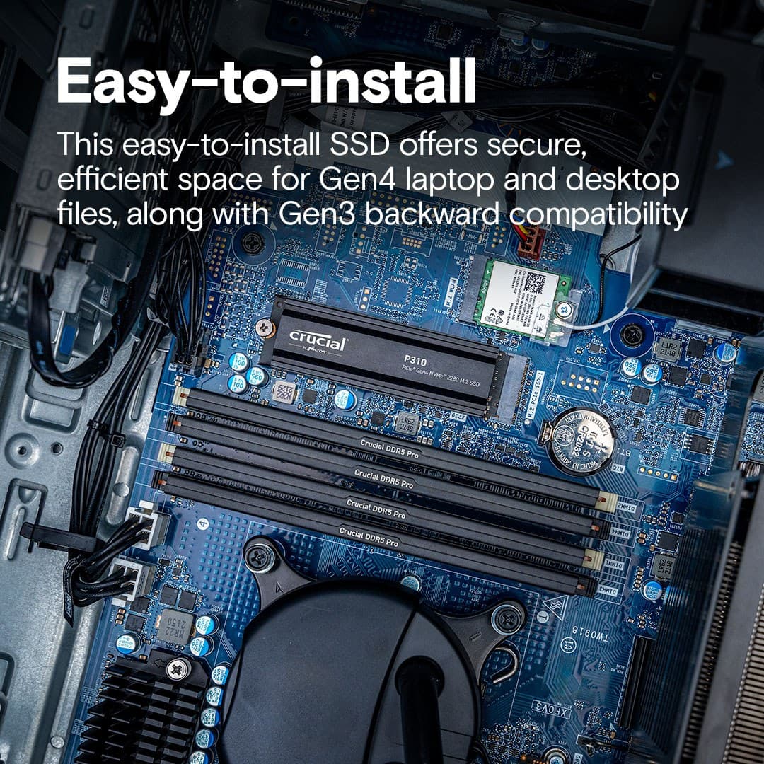 Crucial P310 2 TB M.2 PCI Express 4.0 NVMe - Image 5