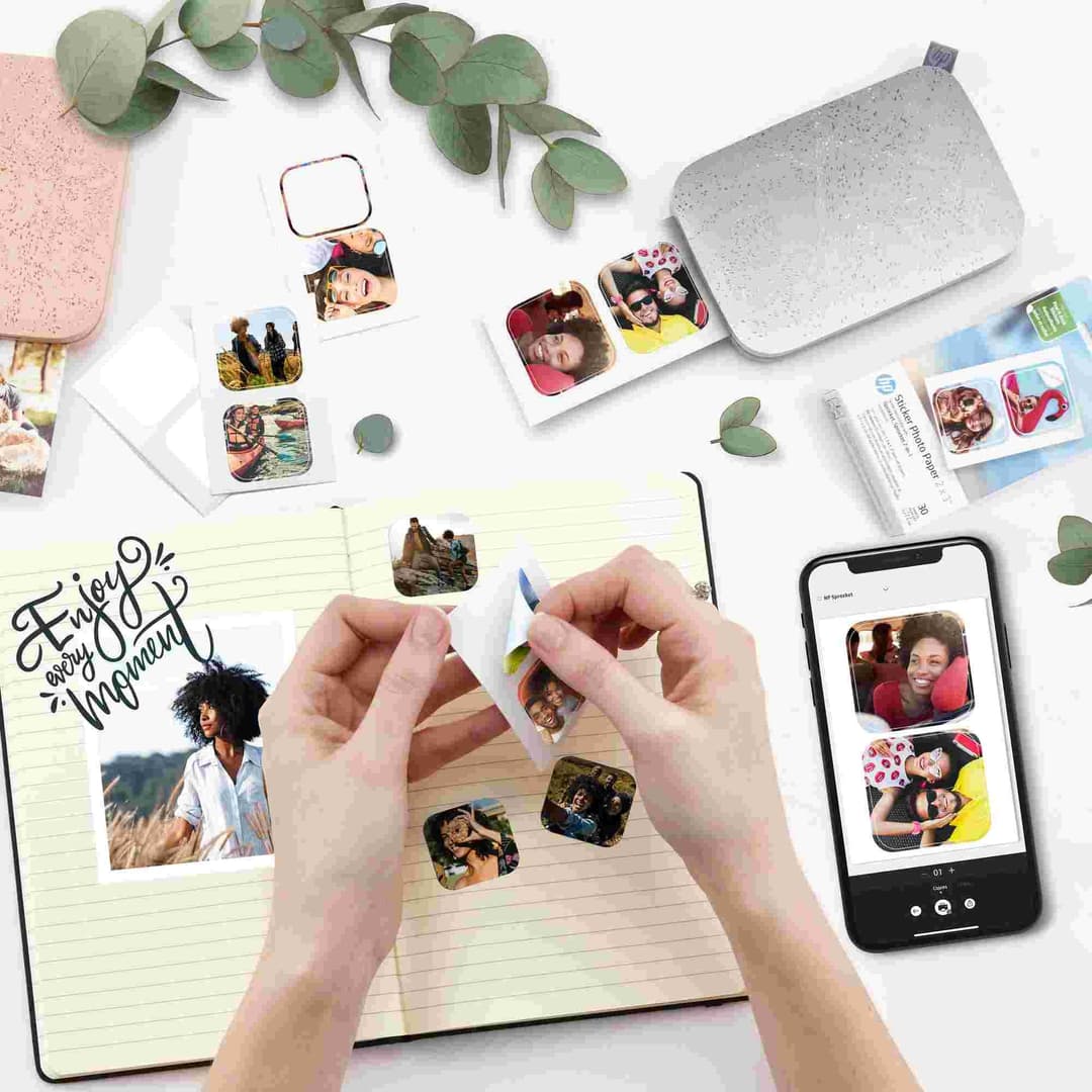 30 Sheets - HP Sprocket Cut Out Sticker Zink 2x3 - Image 6