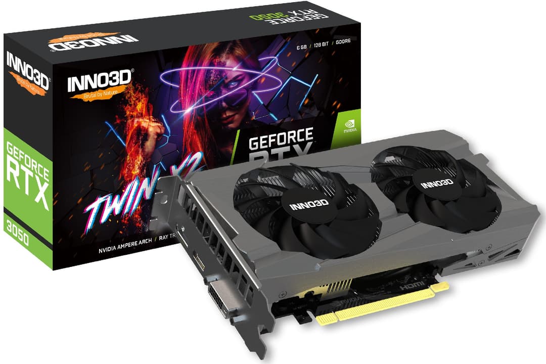 INNO3D GeForce RTX 3050 TWIN X2 OC NVIDIA 6 GB GDDR6 - Image 3