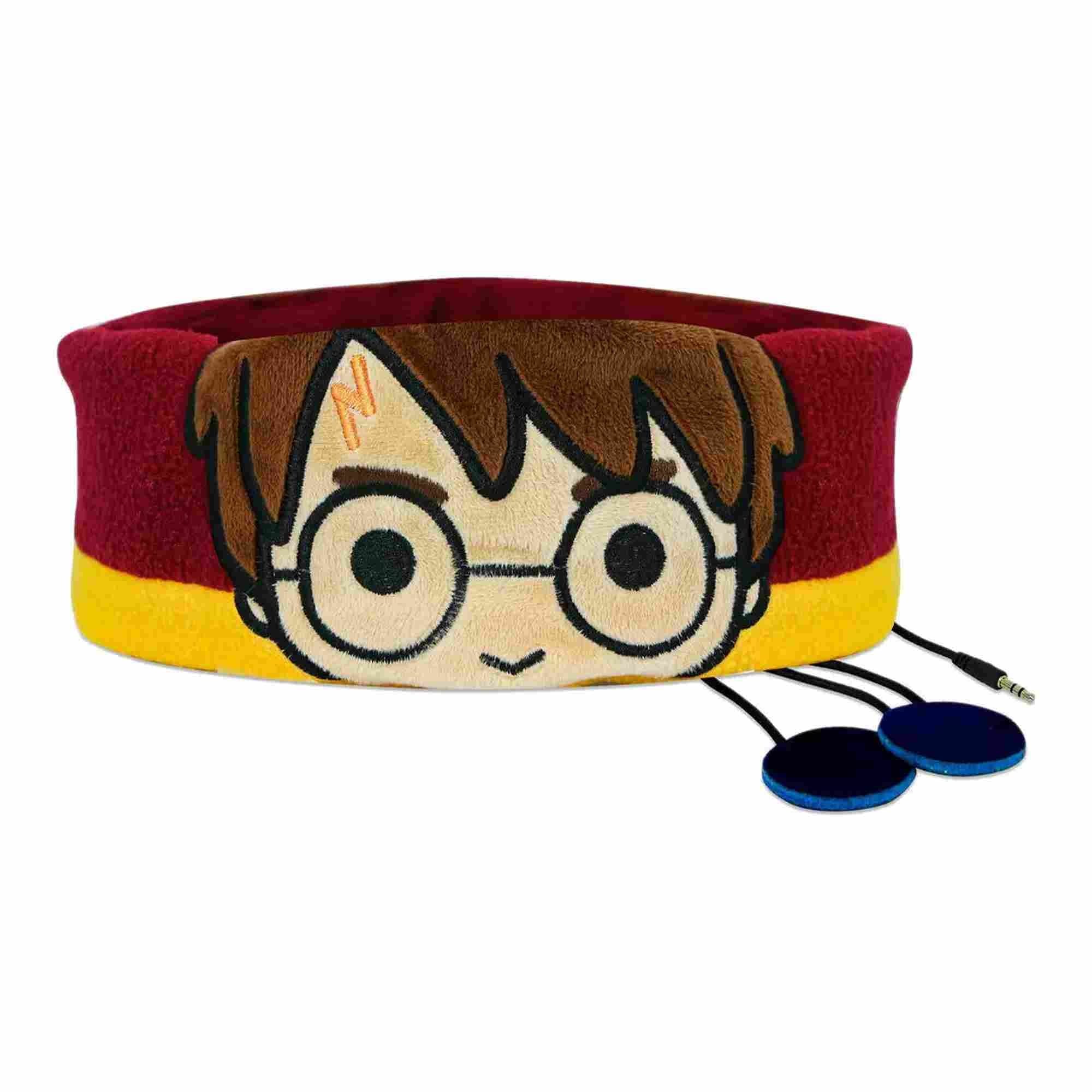 Harry Potter Kid's Fleece Audio Band Washable Wired Headphones