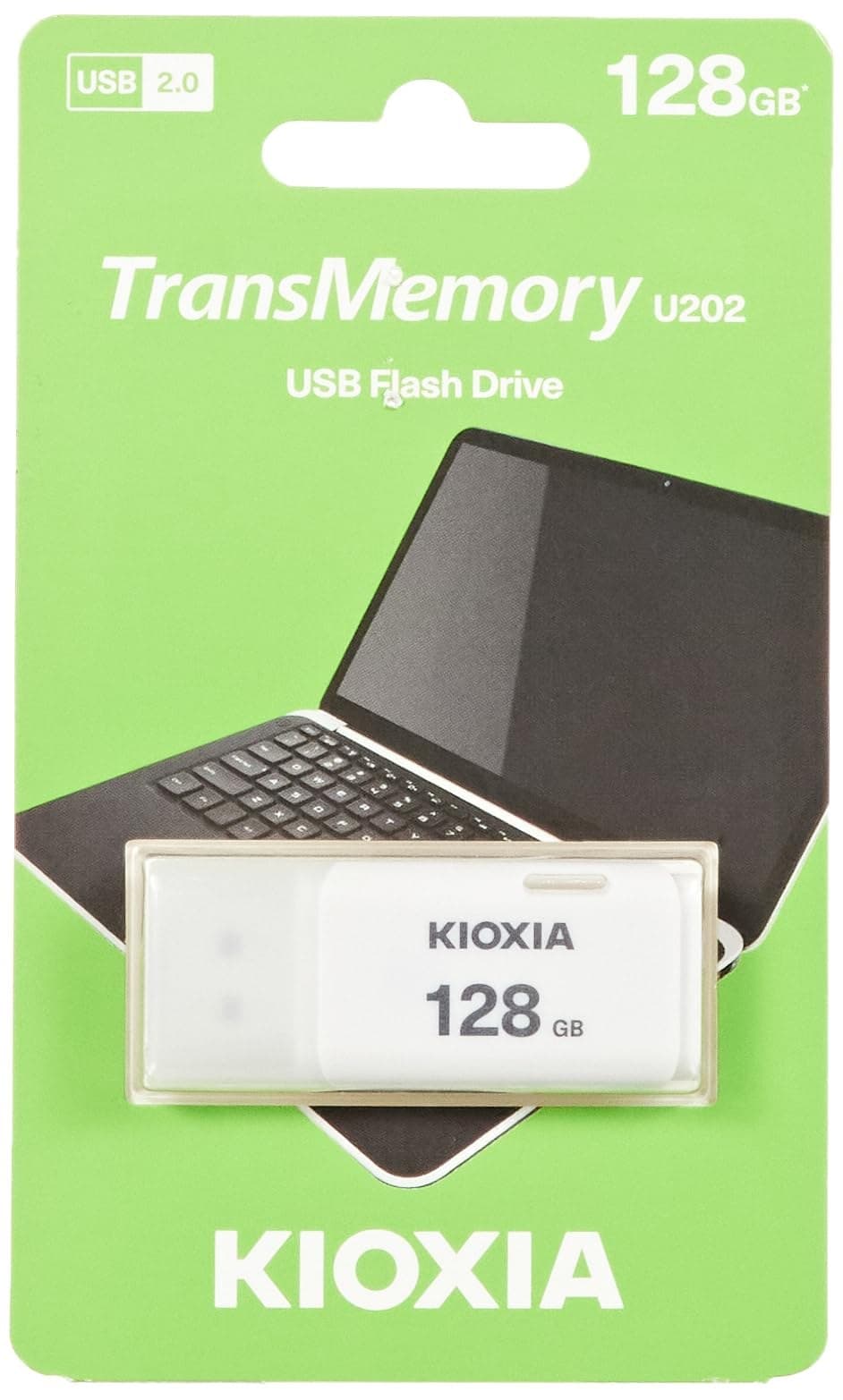 Kioxia TransMemory U202 USB flash drive 128 GB USB Type-A 2.0 White - Image 1