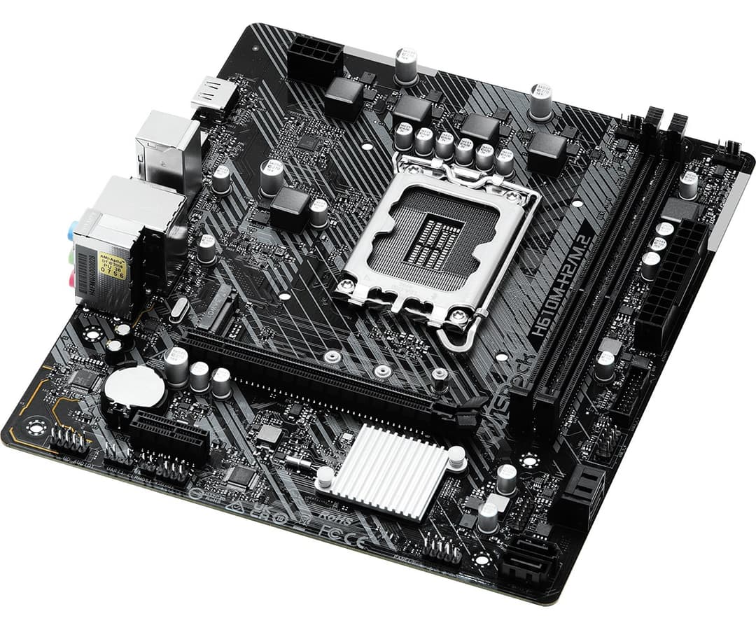 Asrock H610M-H2/M.2 Intel H610 LGA 1700 micro ATX - Image 2