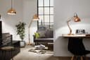 Eglo Borgillio Floor Lamp - Black thumbnail 3