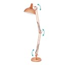 Eglo Borgillio Floor Lamp - Black thumbnail 4