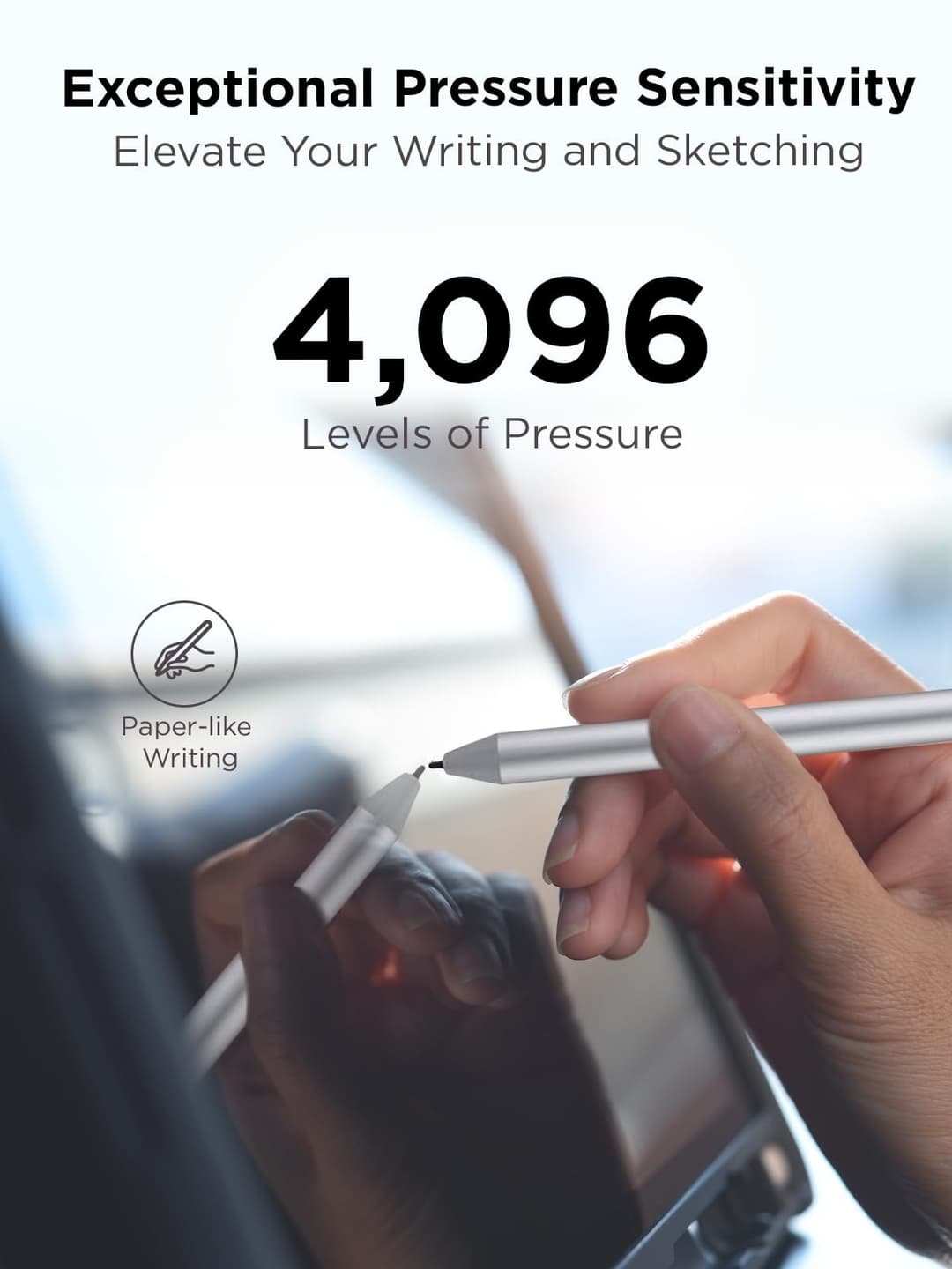 Lenovo USI Pen 2 - Grey - Image 3