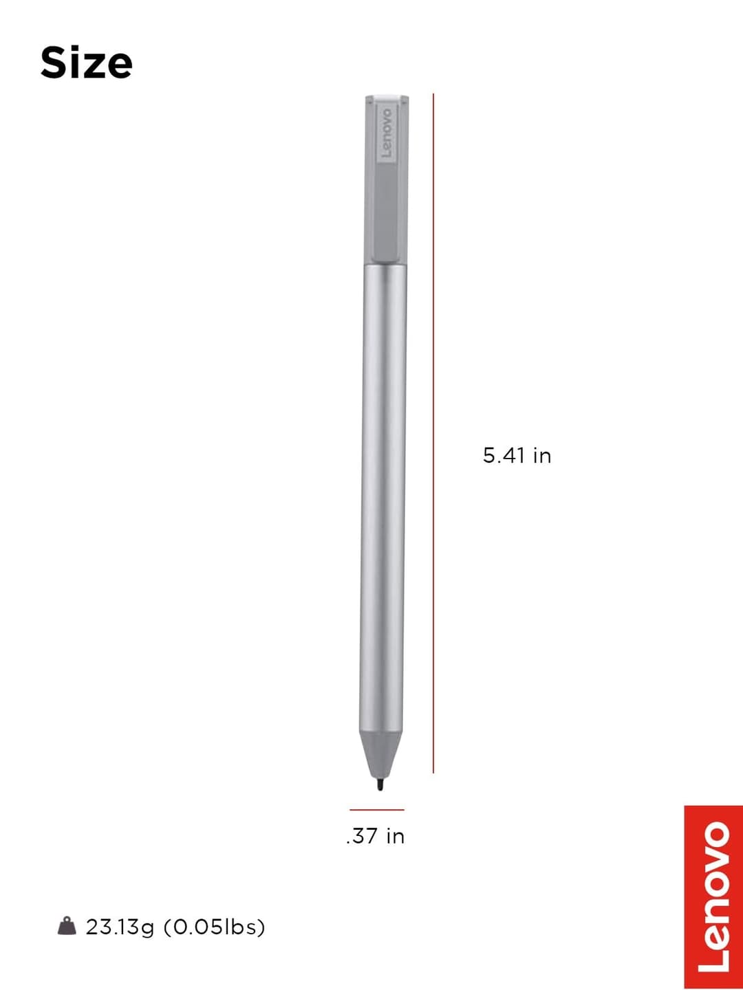 Lenovo USI Pen 2 - Grey - Image 7