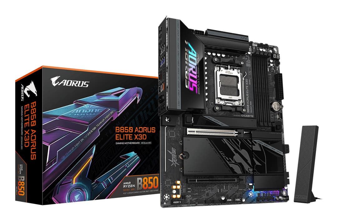 GIGABYTE B850 AORUS ELITE X3D Motherboard - Image 1