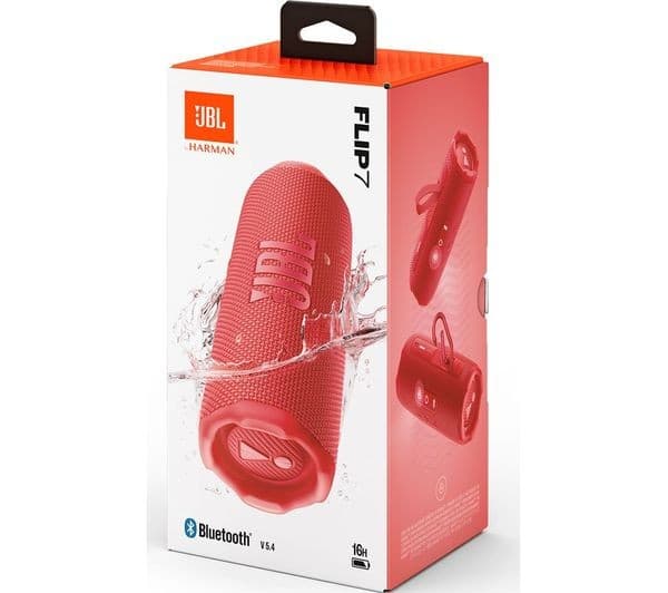JBL Flip 7 Bluetooth Speaker Red - Image 8