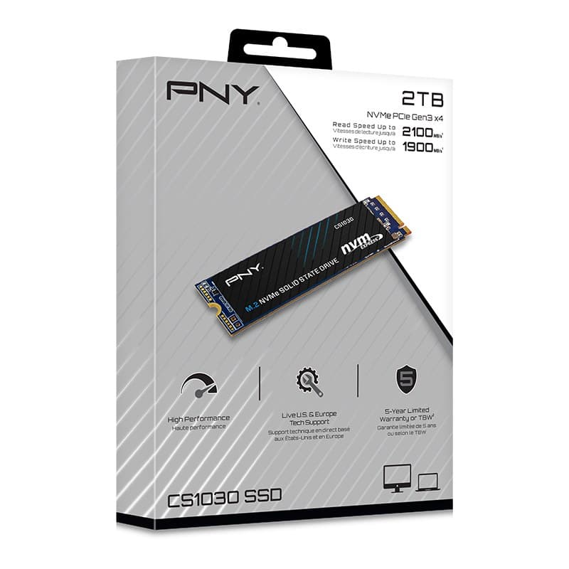 PNY CS1030 2 TB M.2 PCI Express 3.0 NVMe - Image 2