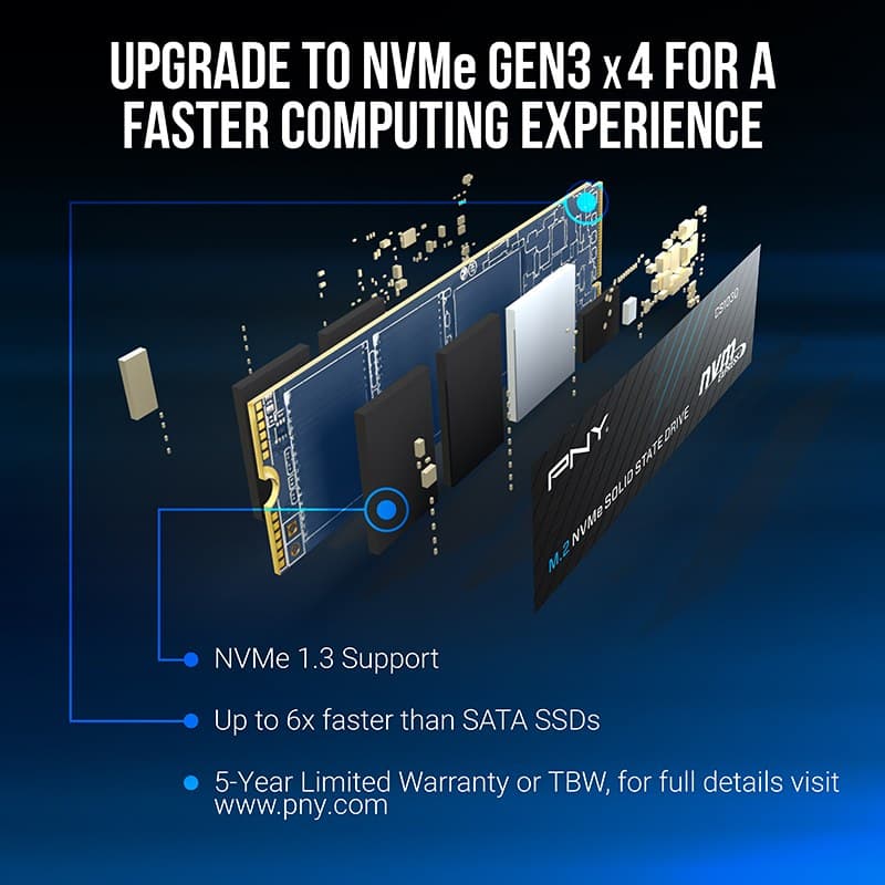 PNY CS1030 2 TB M.2 PCI Express 3.0 NVMe - Image 5