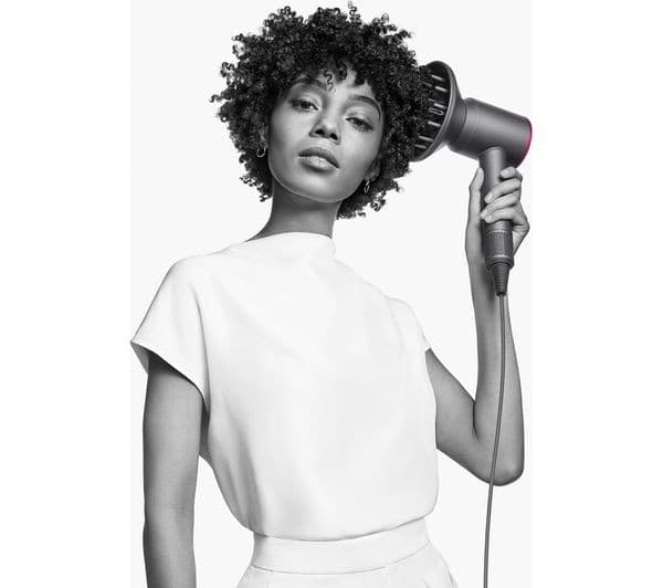 Dyson HD07 Supersonic Hair Dryer Iron & Fuchsia - Image 4