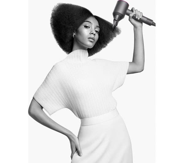 Dyson HD07 Supersonic Hair Dryer Iron & Fuchsia - Image 6