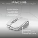 CHERRY DW 9100 Slim Wireless Desktop Set - Silver/White thumbnail 6