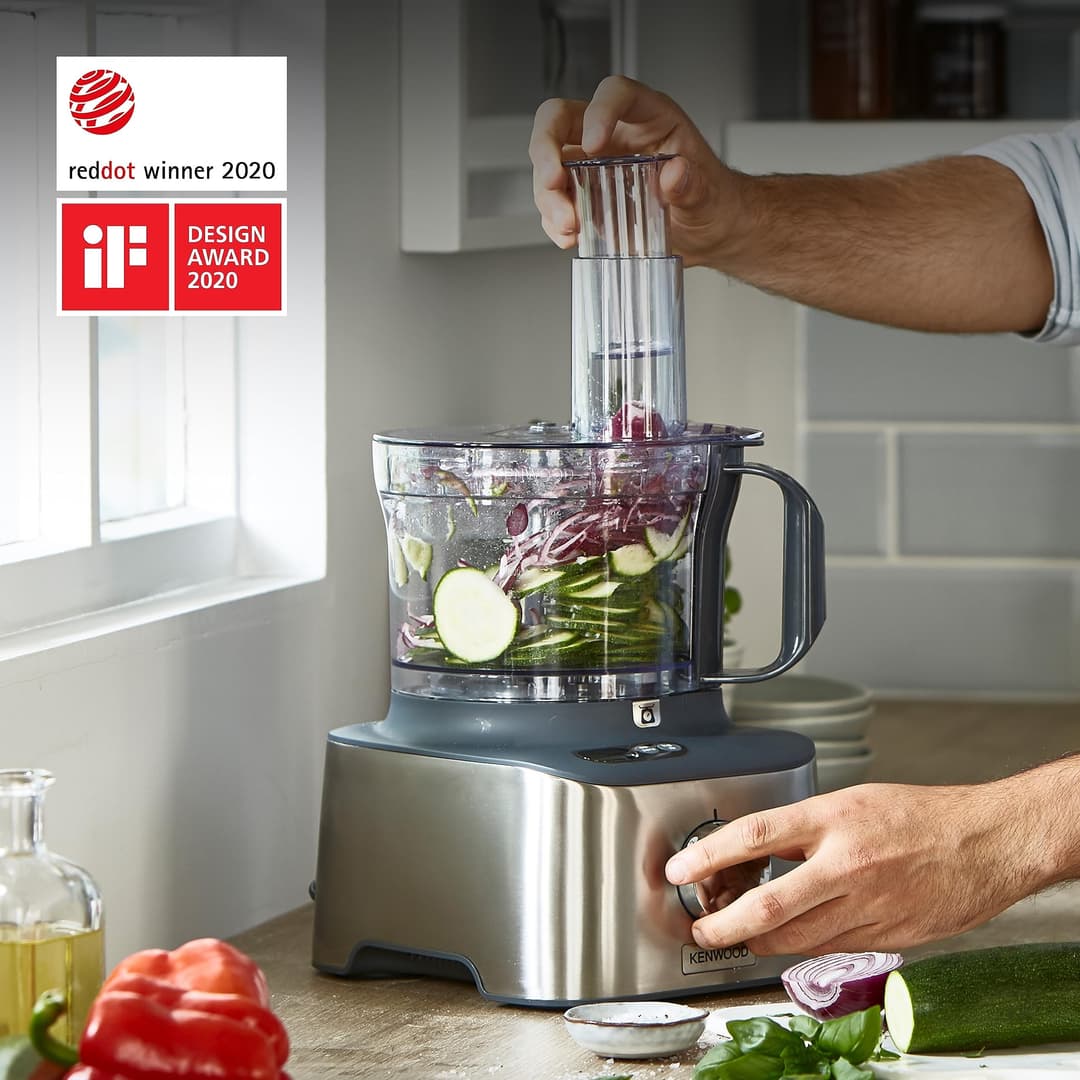 Kenwood Multipro Compact+ FDM312 SS 5-in-1 Compact Food Processor - Stainless Steel - Image 8
