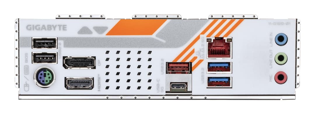 GIGABYTE B850M FORCE Motherboard - AMD Ryzen 9000 Series CPUs, 8+2+2 Phases Digital VRM, up to 9600MHz DDR5 (OC), 1xPCIe 5.0 + 2xPCIe 4.0 M.2, 2.5 GbE LAN, USB 3.2 Gen 2 - Image 4