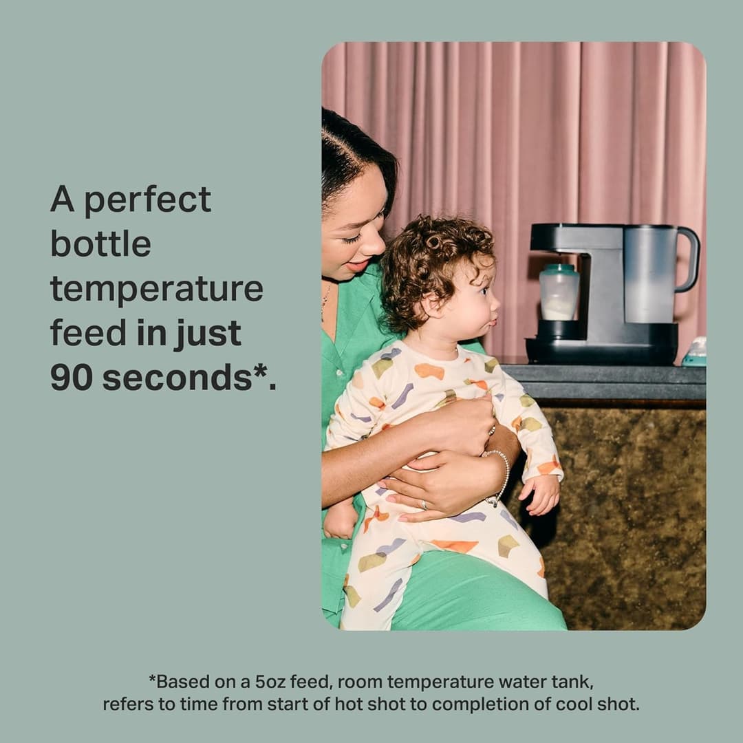 Tommee Tippee Perfect Prep Machine Baby Formula Feed Maker with Antibacterial Filter - Slate - Image 4